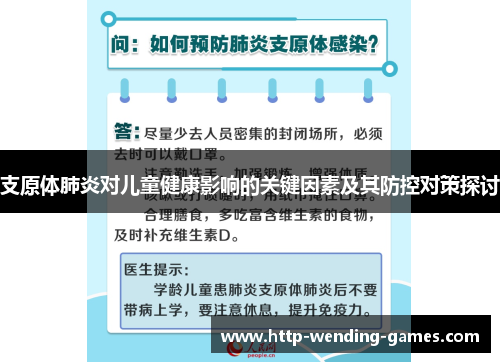 支原体肺炎对儿童健康影响的关键因素及其防控对策探讨
